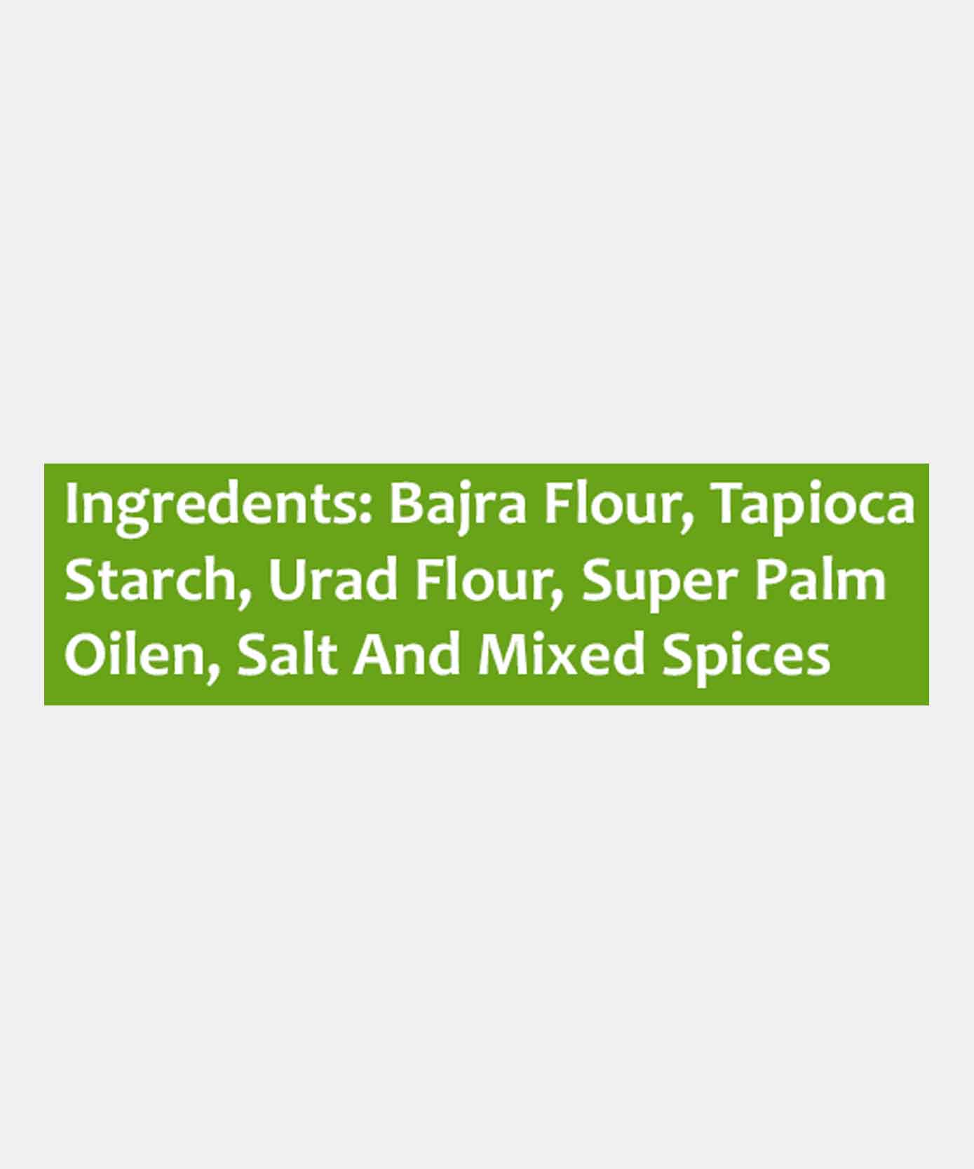 Gluten Free Kettle Cooked Bajra Chips 200 Gm