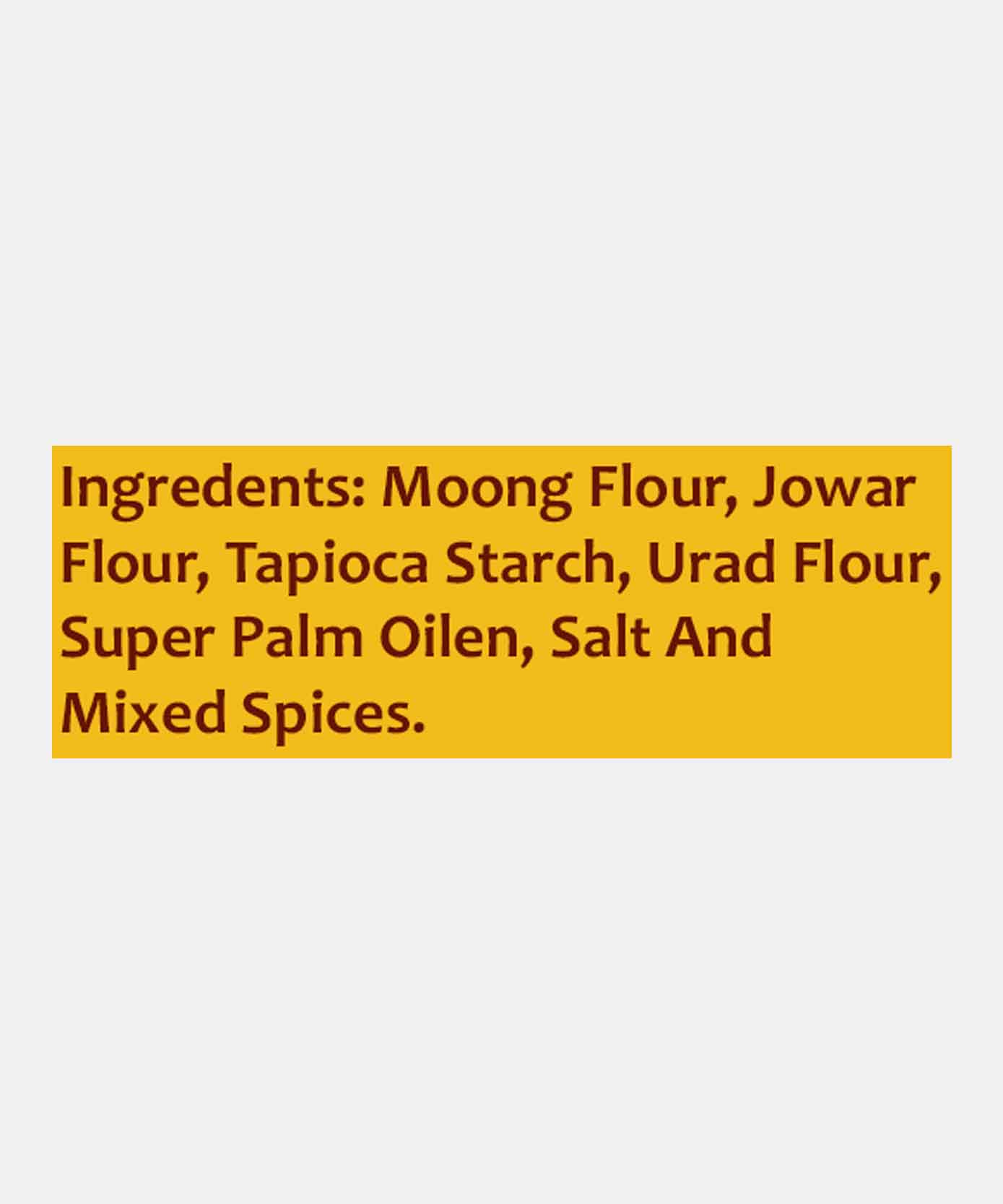 Gluten Free Kettle Cooked Moong Chips 200 Gm