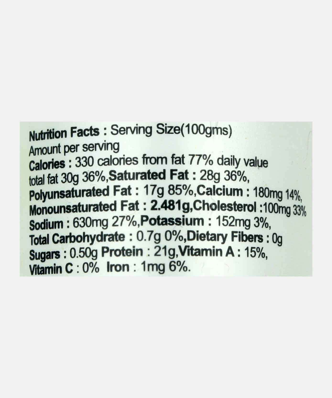 Kodai Truffle Cheese Long 250 Gm