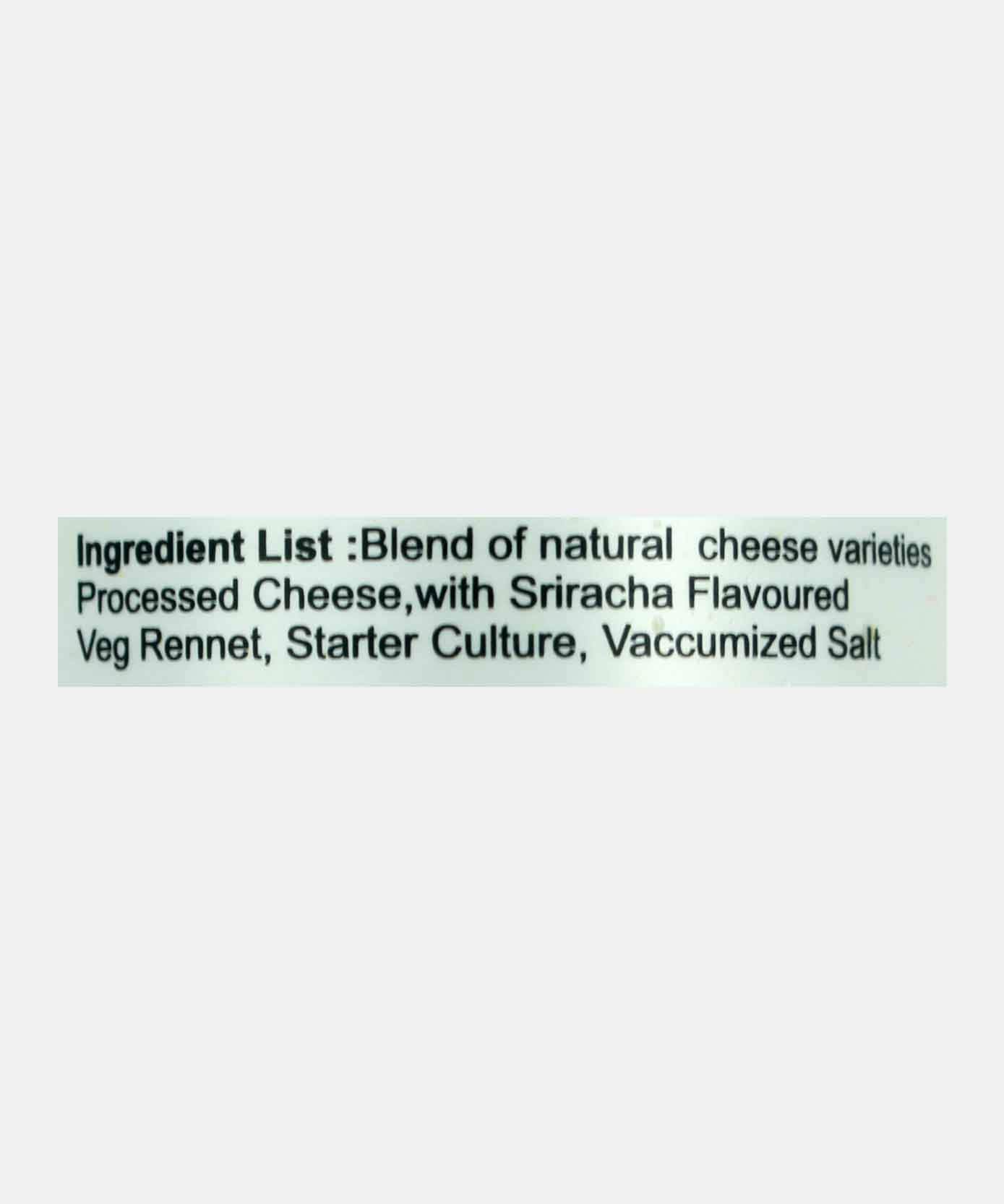 Kodai Sriracha Cheese Long 250 Gm