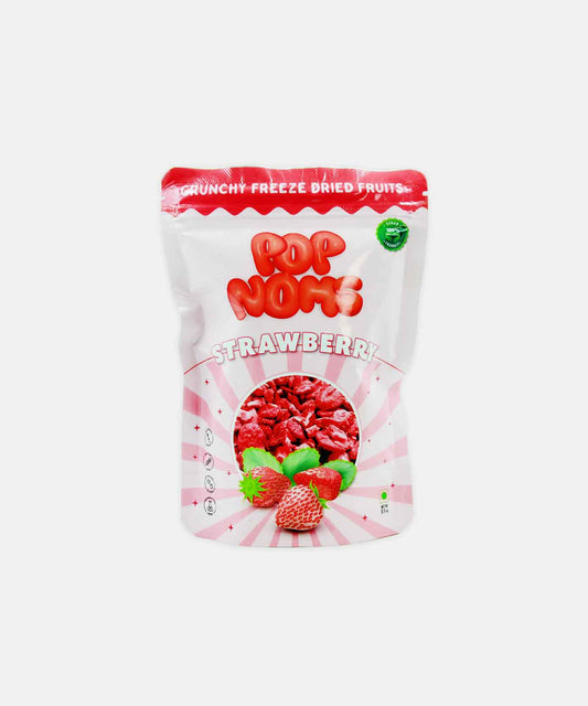 Pop Nom Strawberry Freeze Dried Fruits 15 Gm