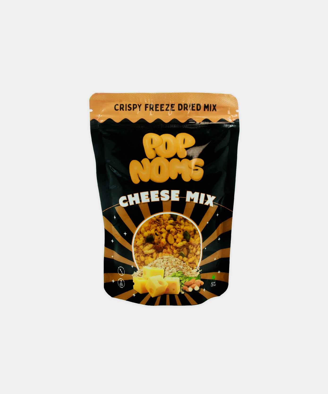 Pop Noms Crispy Freeze Dried Cheese Mix 35 Gm