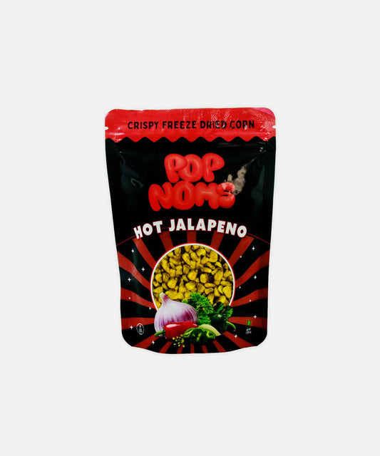 Pop Noms Crispy Freeze Dried Corn Hot Jalapeno 30 Gm