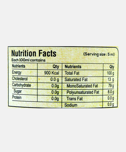 Pure Nutrition Natural Organic Extra Virgin Raw Cold Pressed Olive Oil 750 Ml