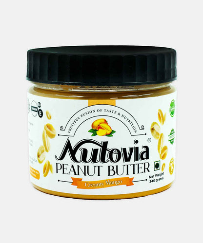 Nutovia Peanut Butter Creamy Mango 340 Gm