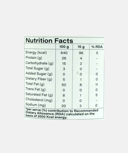 Nutovia Peanut Butter Crunchy Unsweetened 340 Gm