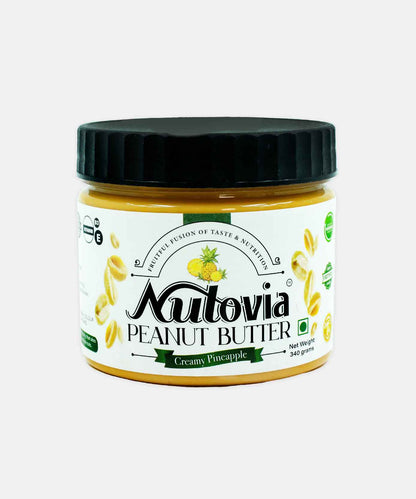 Nutovia Peanut Butter Creamy Pineapple 340 Gm