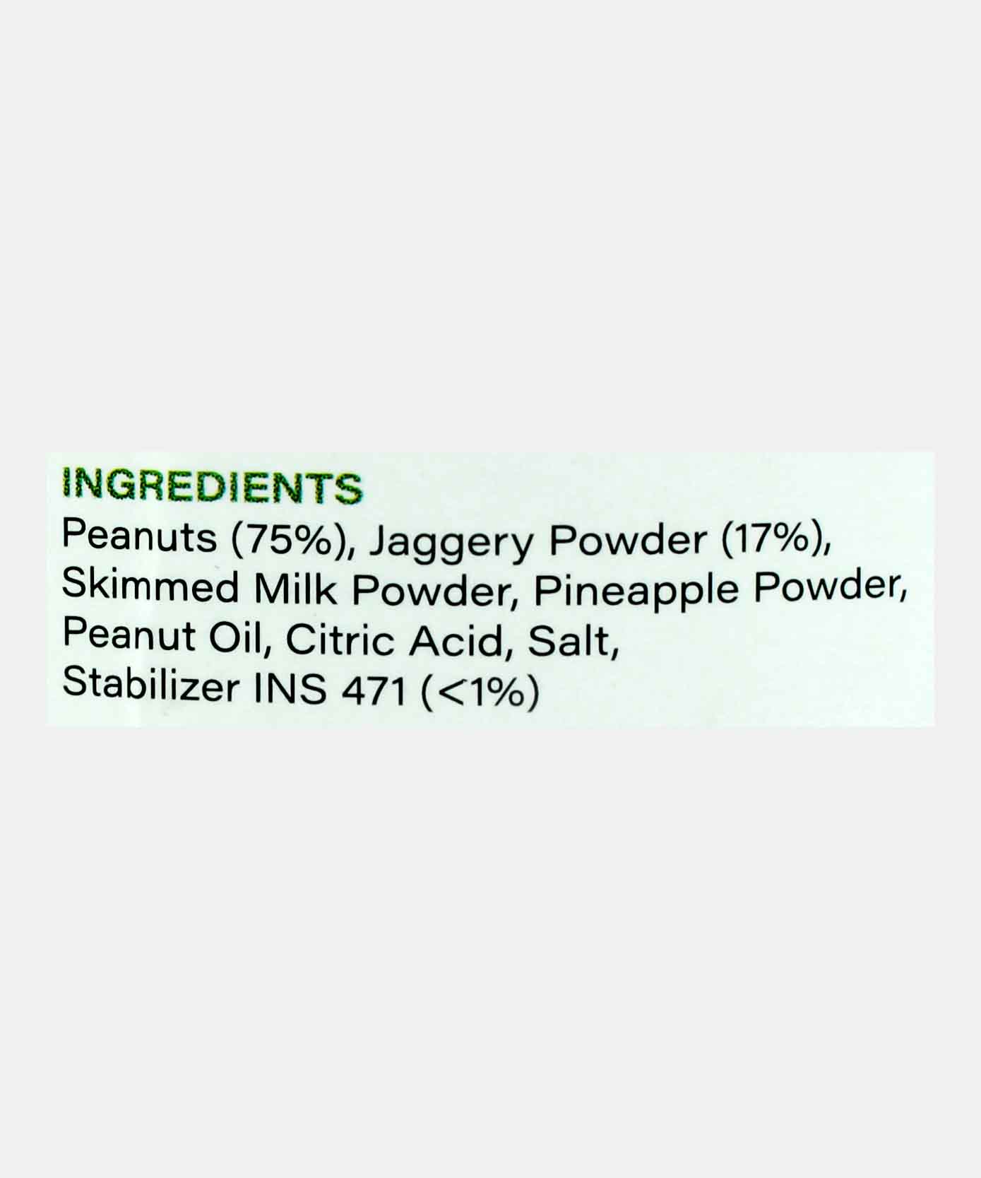 Nutovia Peanut Butter Creamy Pineapple 340 Gm