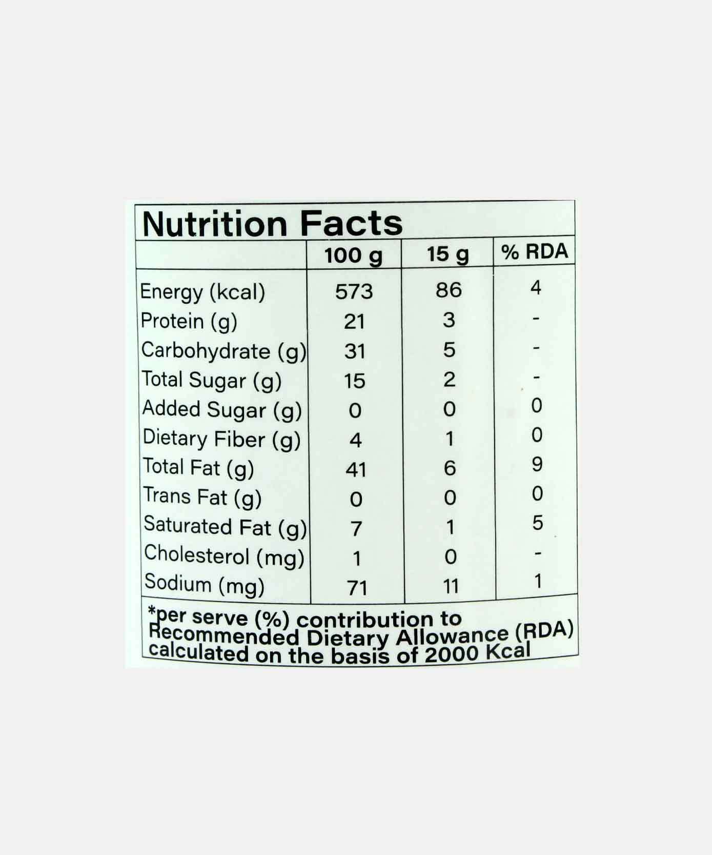 Nutovia Peanut Butter Creamy Pineapple 200 Gm