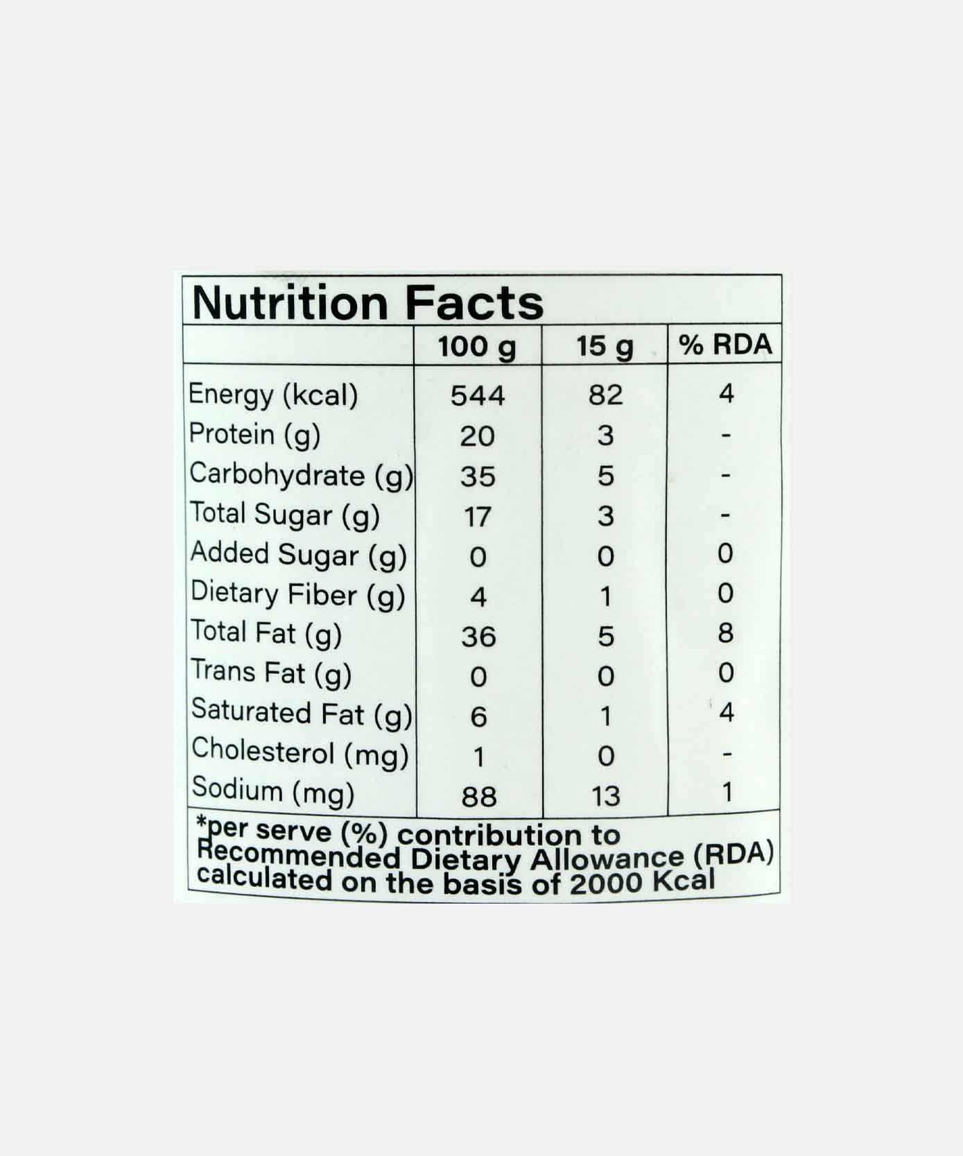 Nutovia Peanut Butter Creamy Mango 200 Gm