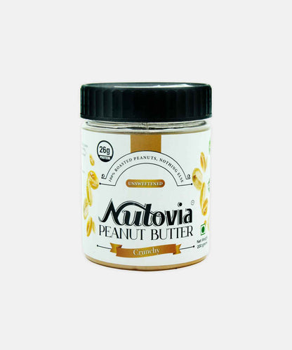 Nutovia Peanut Butter Crunchy Unsweetened 200 Gm