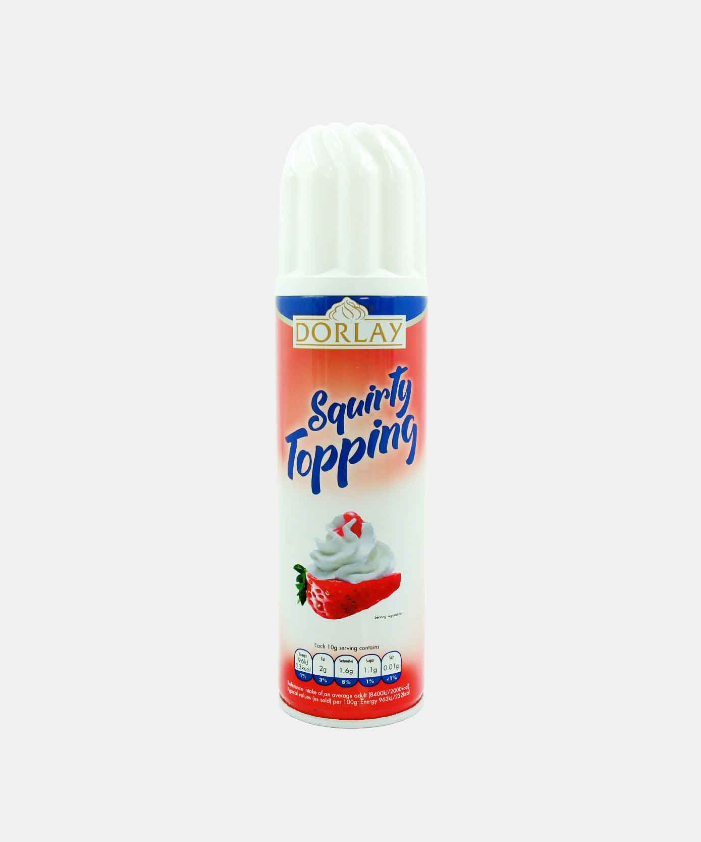 Dorlay Squirty Topping 250 Gm