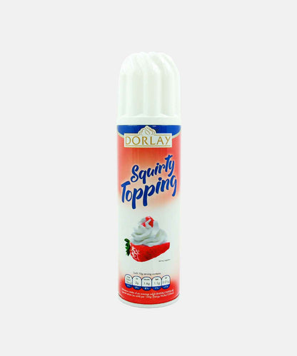 Dorlay Squirty Topping 250 Gm