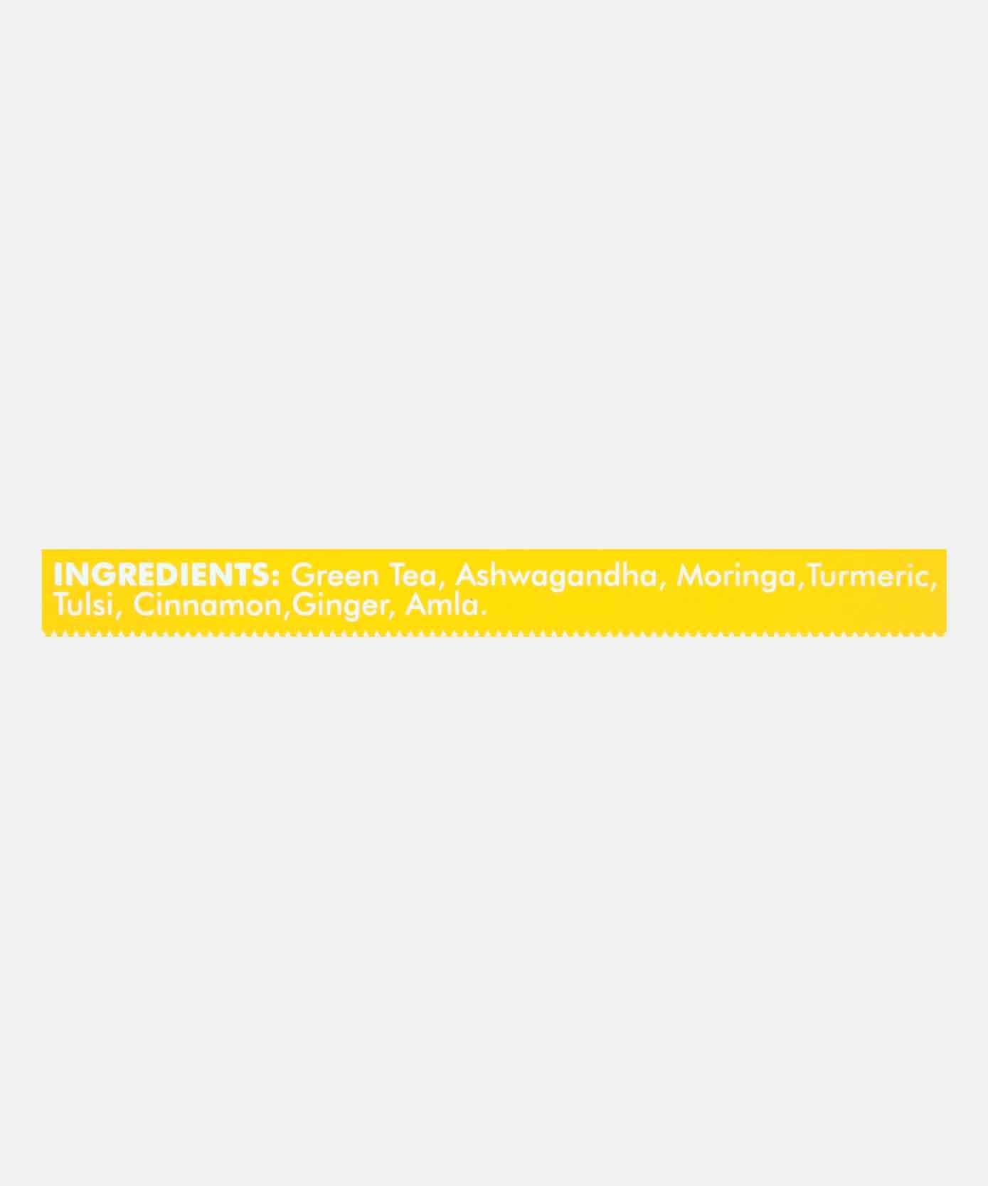 Shudhee Ashwagandha Turmeric Tea Anti-Inflammatory 16 Tea Bags 32 Gm