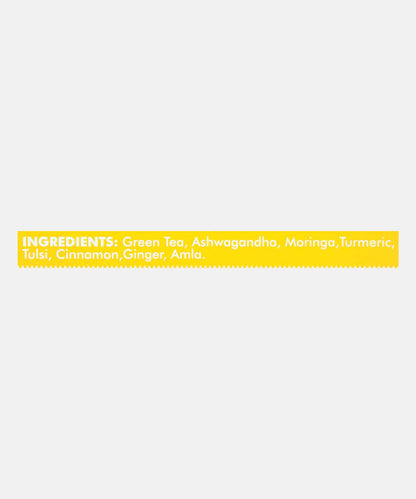 Shudhee Ashwagandha Turmeric Tea Anti-Inflammatory 16 Tea Bags 32 Gm