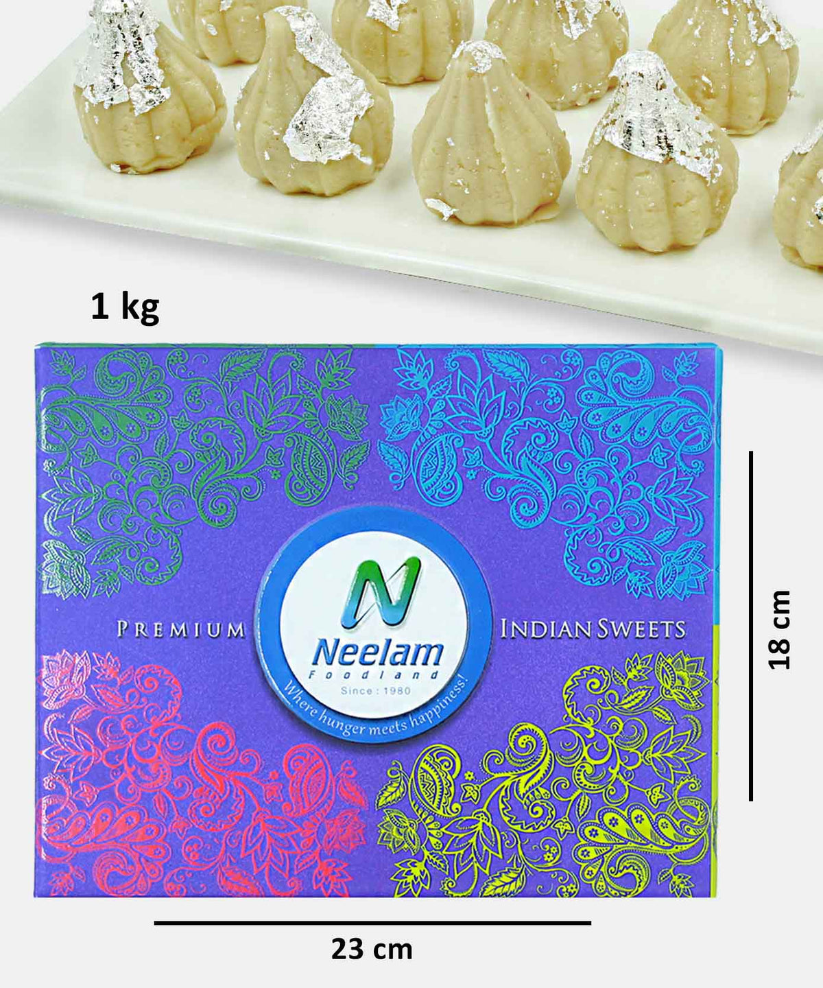 Plain Kaju Modak 1 Kg
