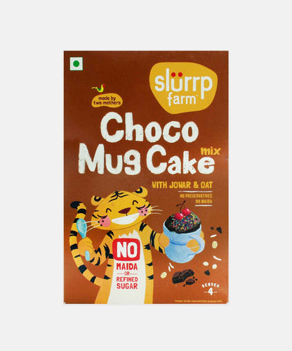 Slurrp Farm Choco Mug Mix Cake With Jowar And Oat 280 Gm