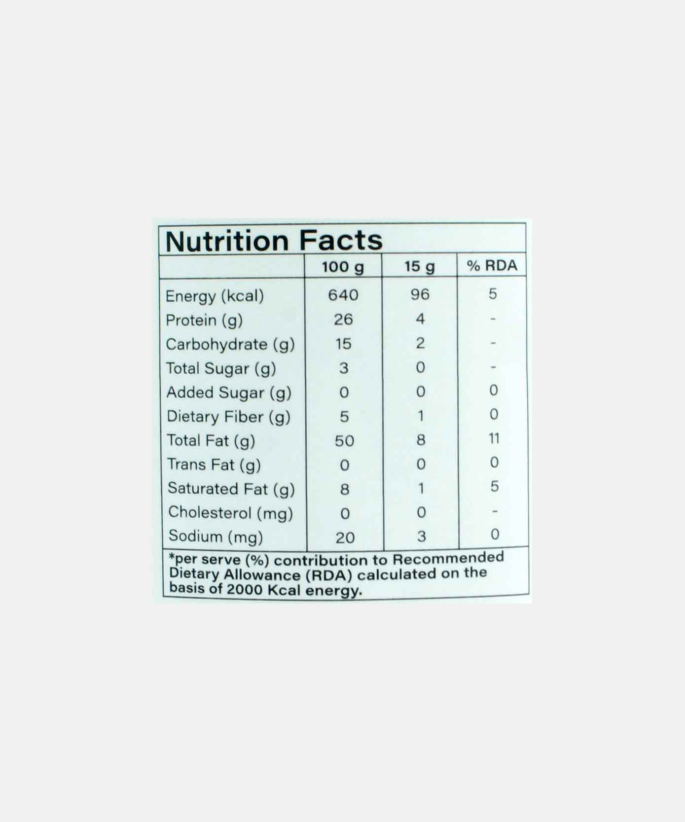 Nutovia Crunchy Peanut Butter 100 Gm