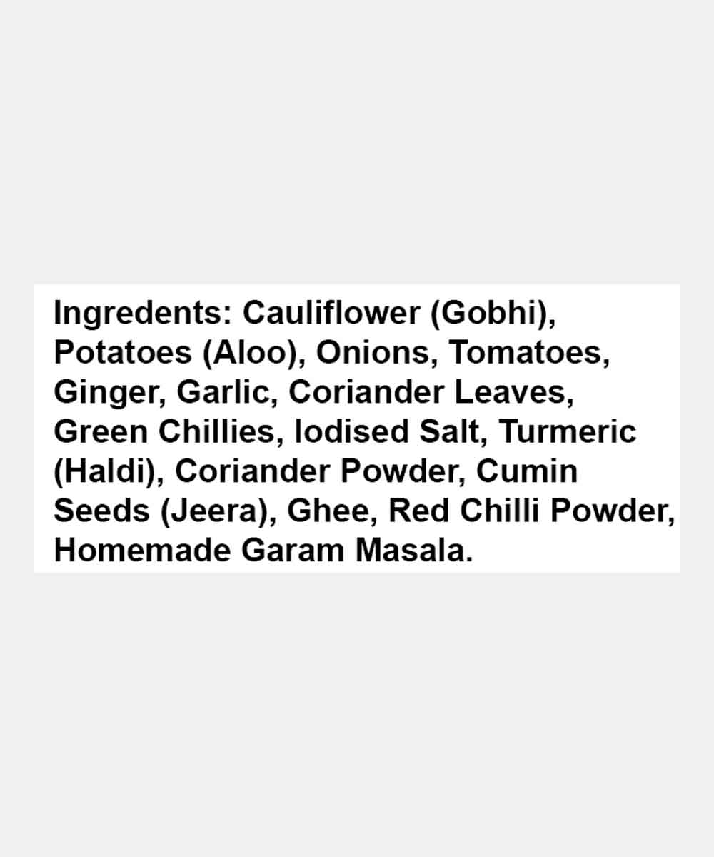 Dhaba Style Aloo Gobhi 70 Gm