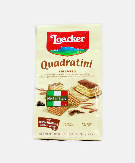 Loacker Tiramisu Wafer Biscuit 110 Gm