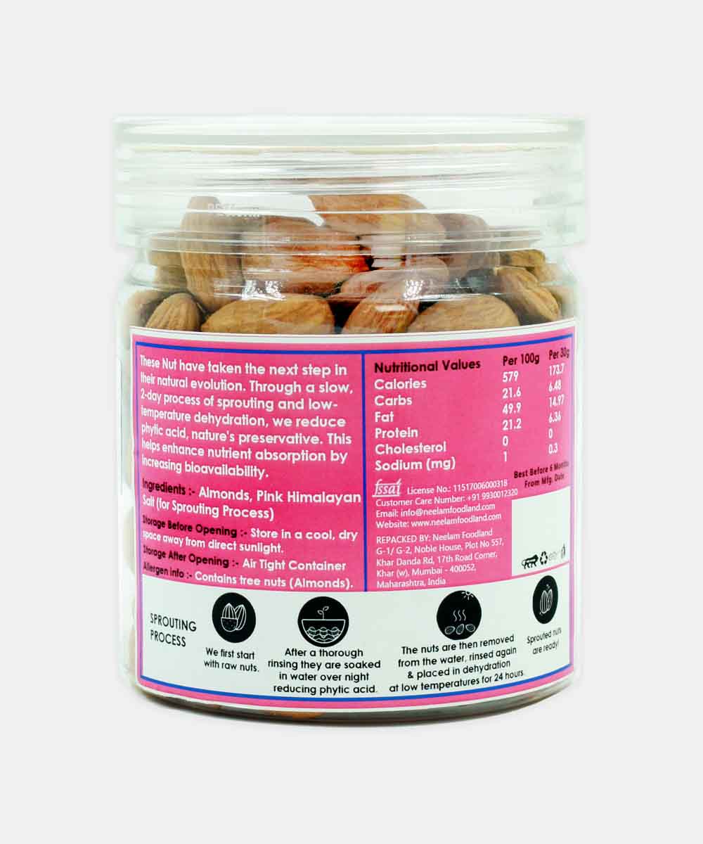Sprouted Almond 200 Gm