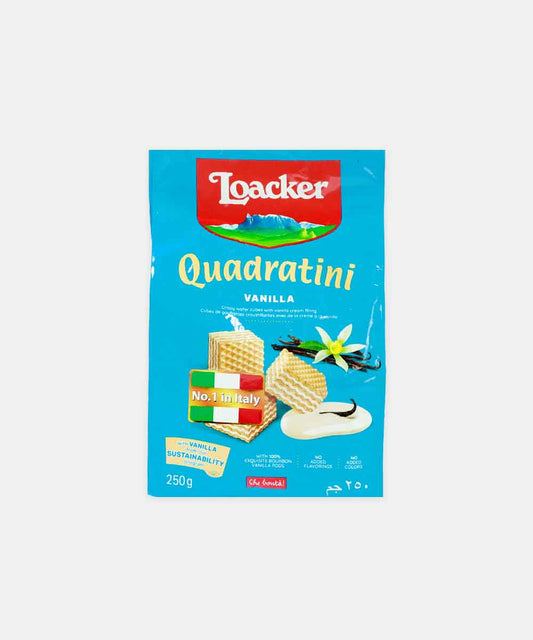 Loacker Vanilla Wafer Biscuit 250 Gm