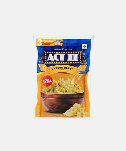 Act Ii Cheese Blast Flavour Popcorn 50 Gm