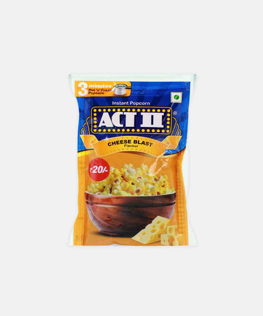Act Ii Cheese Blast Flavour Popcorn 50 Gm