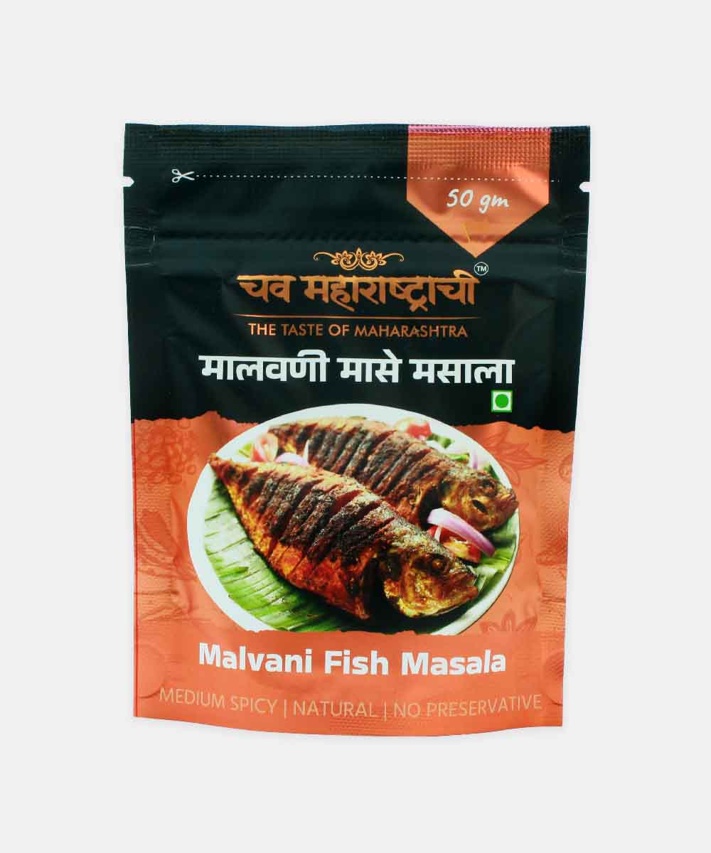 Chav Maharashtrachi Malvani Fish Masala 50 Gm