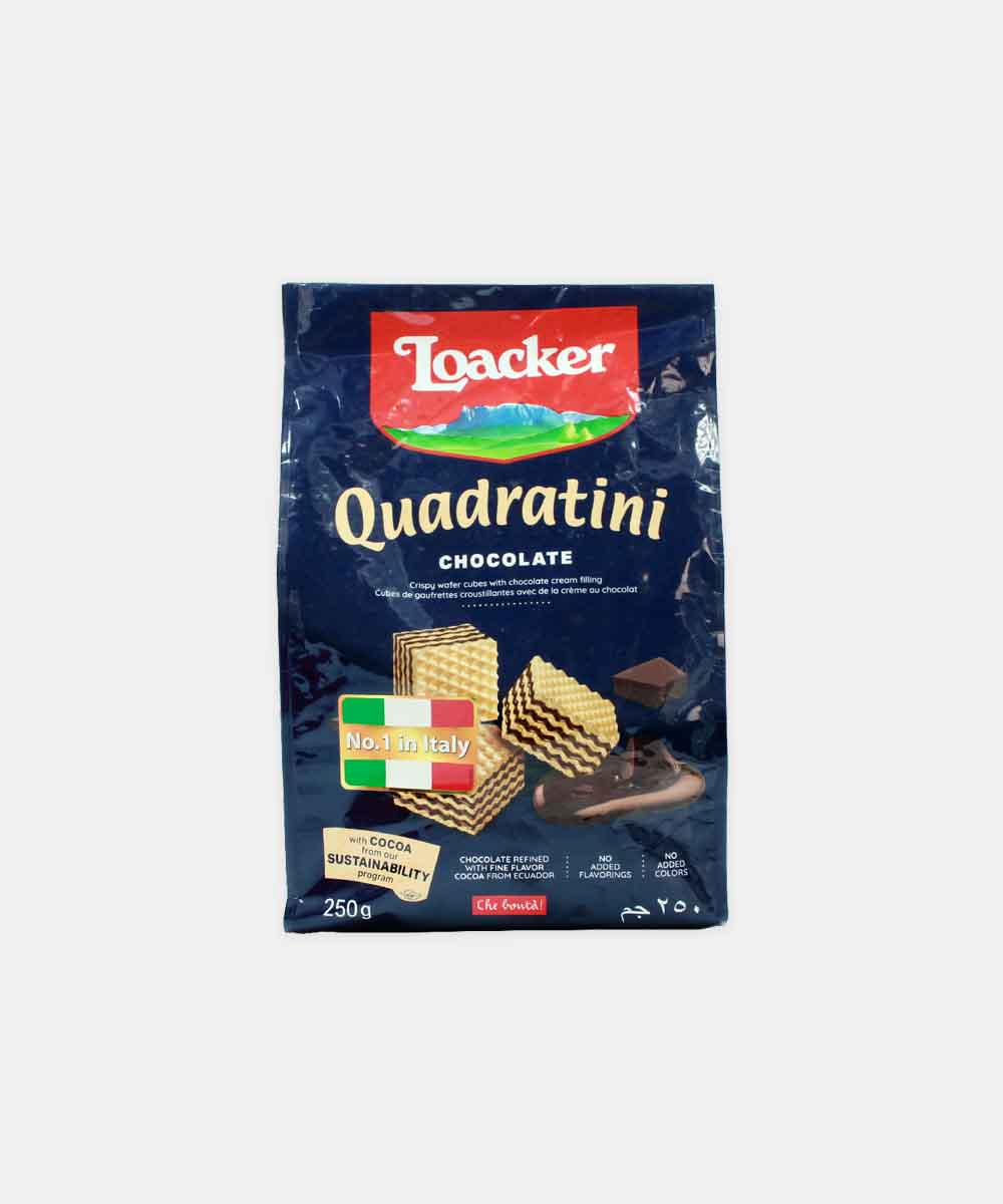 Loacker Chocolate 250 Gm
