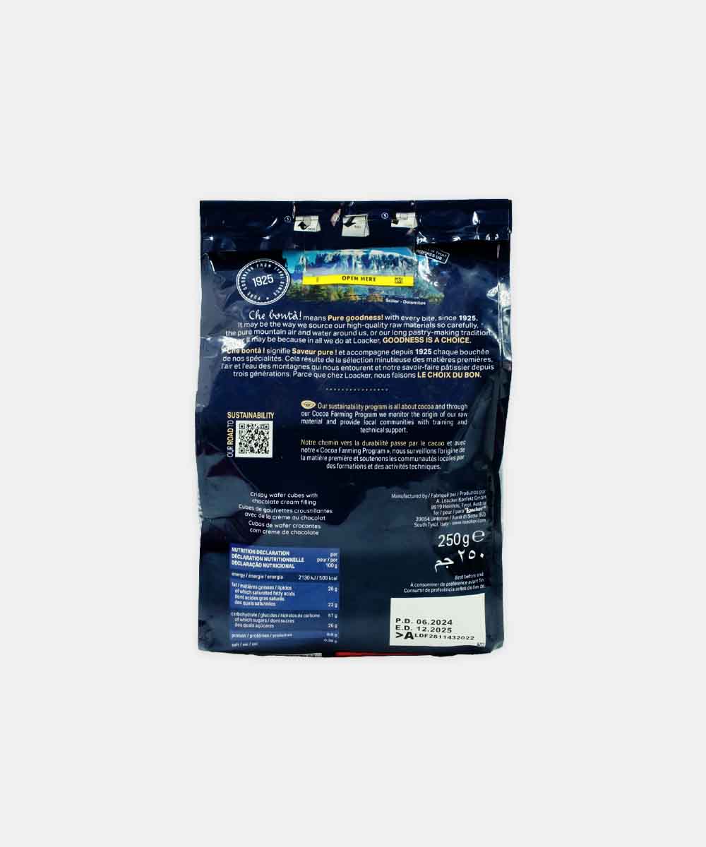 Loacker Chocolate 250 Gm