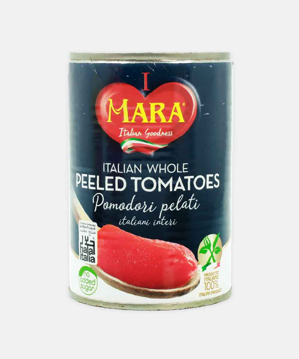 Mara Italian Whole Peeled Tomatoes 400 Gm