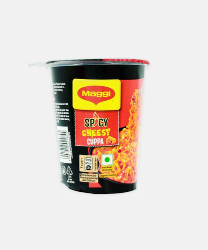 Maggi Spicy Cheesy Cuppa Noodles 71.5 Gm