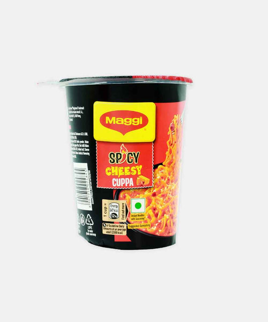 Maggi Spicy Cheesy Cuppa Noodles 71.5 Gm
