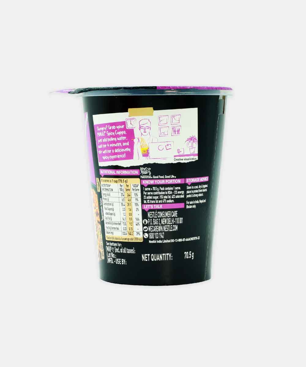 Maggi Spicy Manchurian Cuppa Noodles 70.5 Gm
