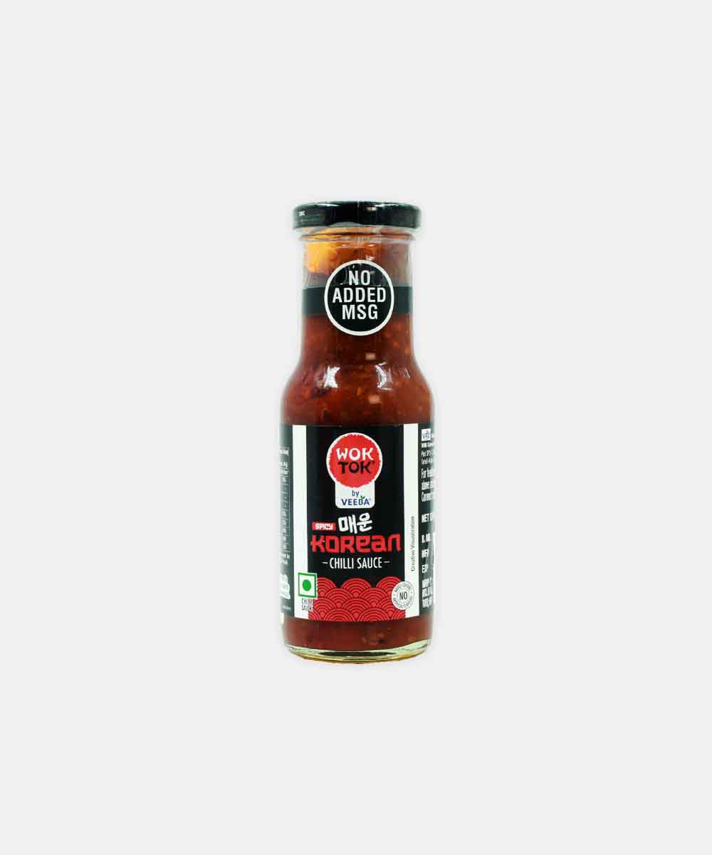 Veeba Wok Tok Spicy Korean Chilli Sauce 225 Gm