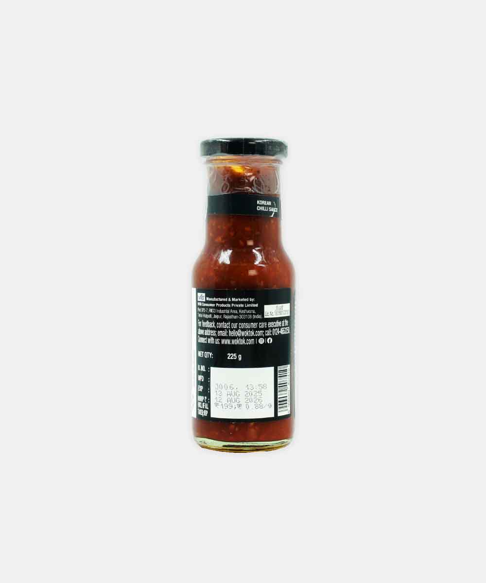 Veeba Wok Tok Spicy Korean Chilli Sauce 225 Gm