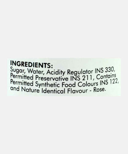 Home Made Special Rose Syrup 200 Ml