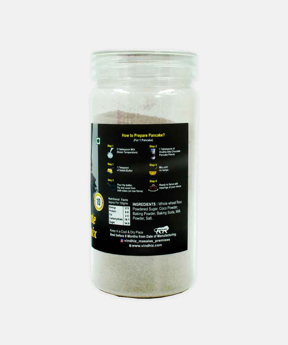 Vindhiz Atta Chocolate Pancake Premix 250 Gm