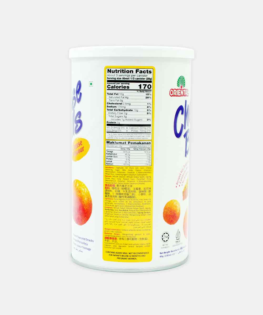 Oriental Cheese Ball 80 Gm Tin