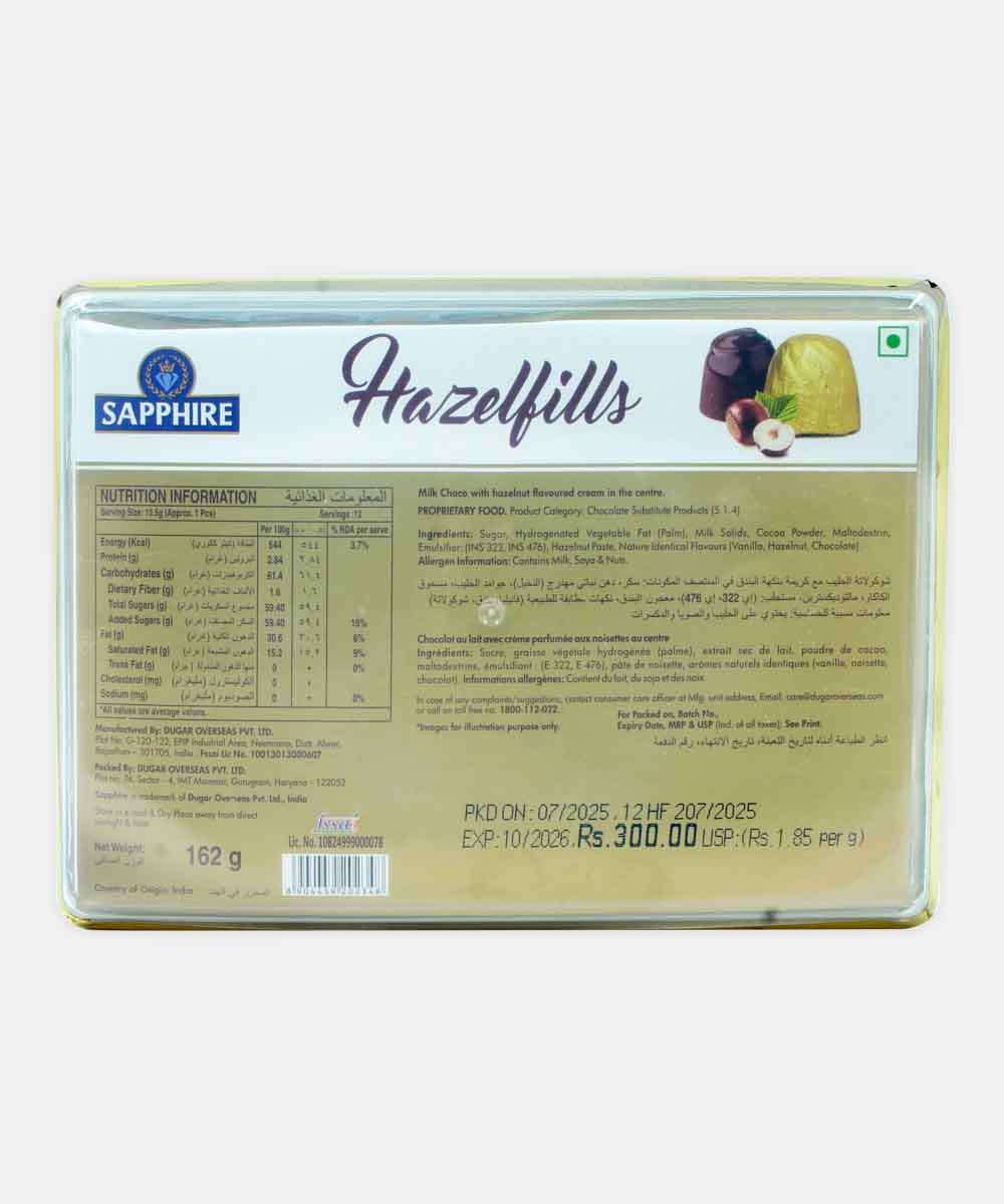 Sapphire Hazelfills 162 Gm