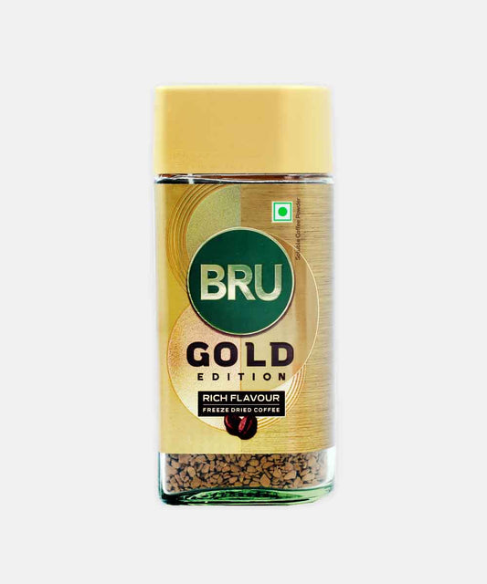 Bru Gold Edition Rich Flavour Freeze Dried Coffee 55 Gm
