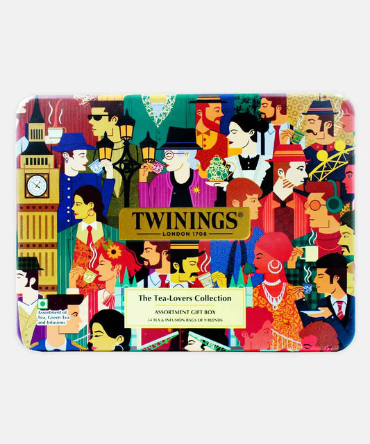 Twinings London The Tea- Moments Collection Assortment Gift Box 54 Green Tea & Infusion Of 9 Blends 102 Gm