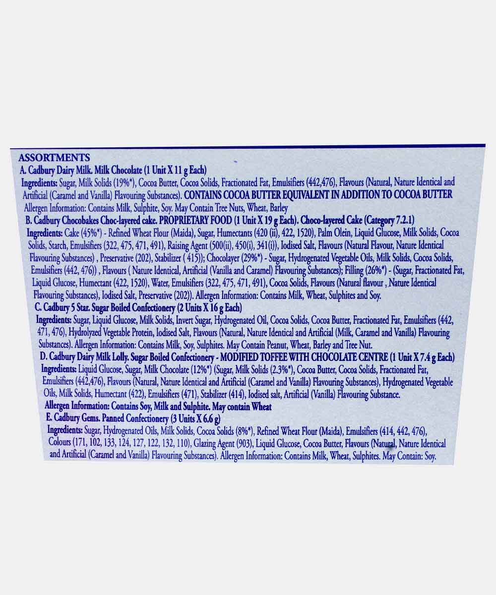 Cadbury Assorted Celebrations 89.2 Gm