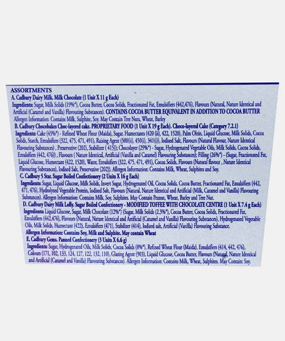 Cadbury Assorted Celebrations 89.2 Gm