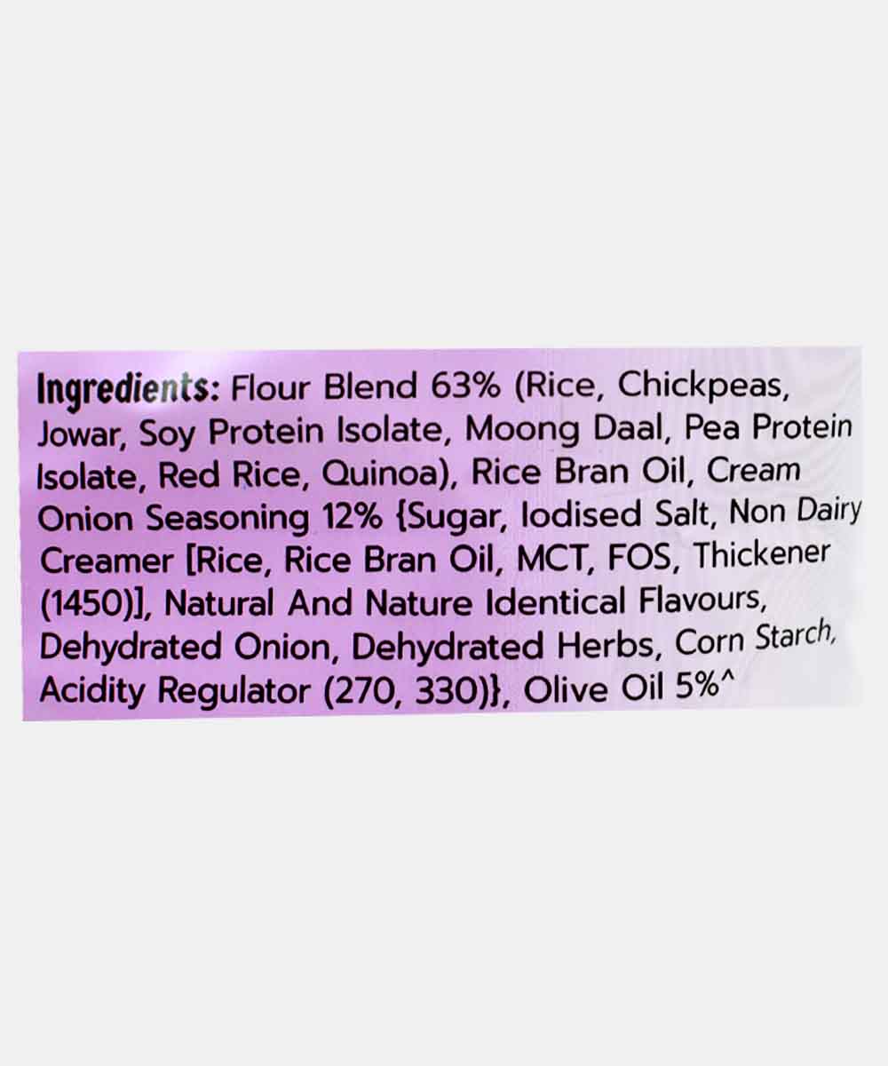 Klaw Sour Cream And Onion Supergrain Puffs 50 Gm