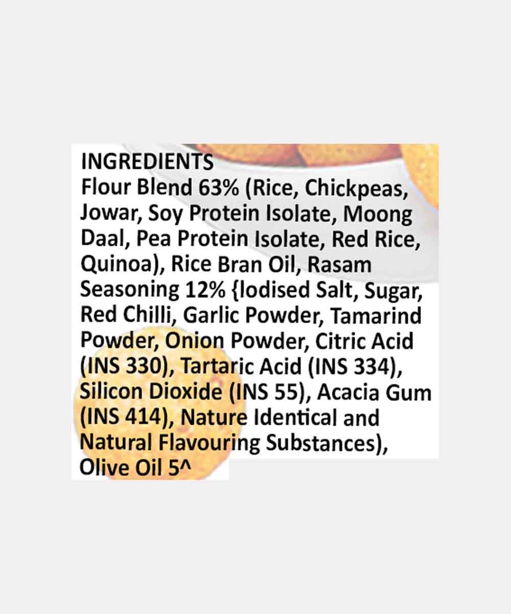 Chatpata Break Rowdy Rasam Supergrain Puffs 100 Gm