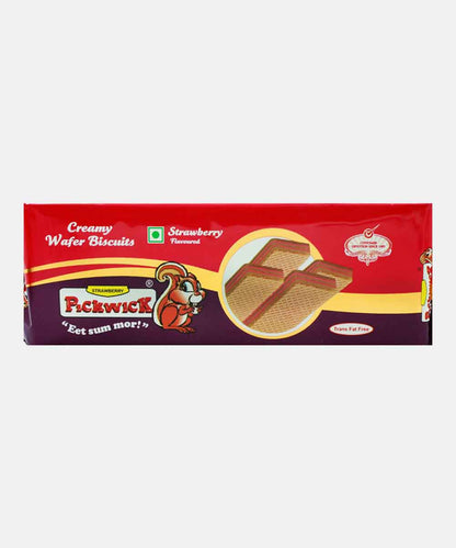 Pickwick Strawberry Wafer Biscuits 150 Gm