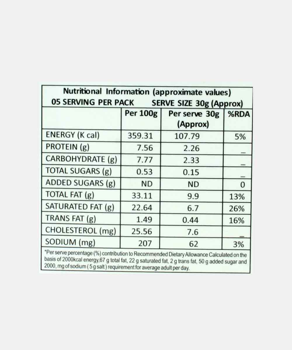 Mooz Cream Cheese Garlic And Herbs 150 Gm