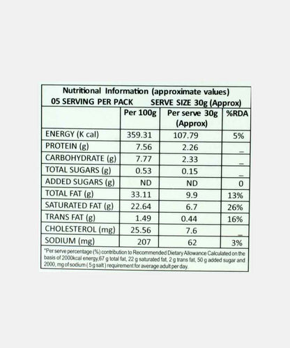 Mooz Cream Cheese Garlic And Herbs 150 Gm